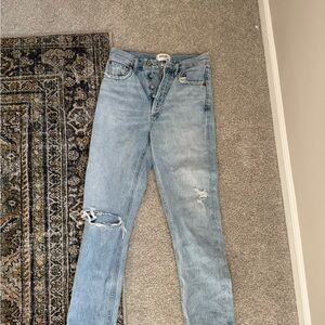 Agolde Riley high rise jeans